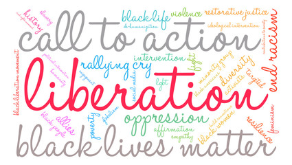 Liberation Word Cloud