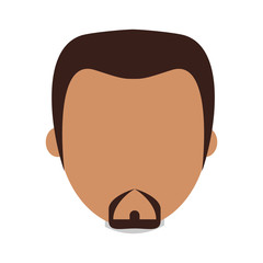 man with hair and beard