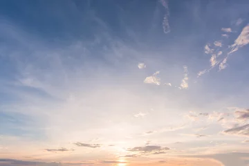 Photo sur Plexiglas Ciel fond de ciel coucher de soleil