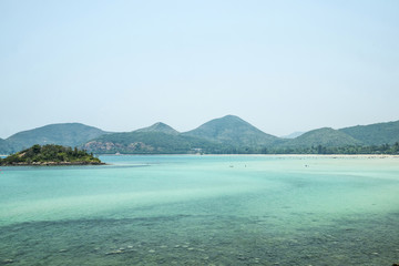 Beach and tropical sea
