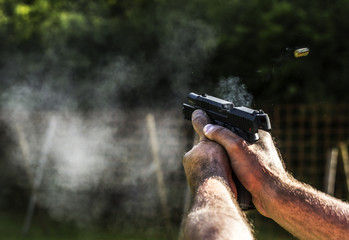 Firing with gun