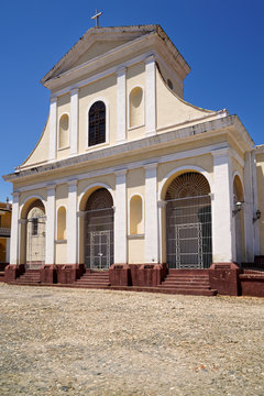 Iglesia Parroquial de la Santísima Trinidad, Plaza Mayor, Trinidad Kuba