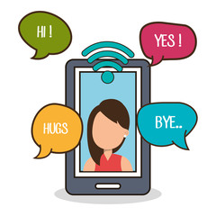 internet communication design, vector illustration eps10 graphic 