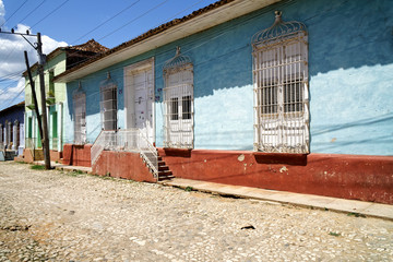 Fototapeta na wymiar Altstadt von Trinidad, Provinz Sancti Spíritus, Kuba