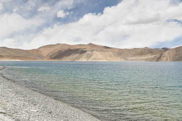 Lake Pangong, Ladakh, India.