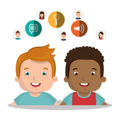 online kids design, vector illustration eps10 graphic 