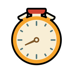Chronometer icon. Time design. vector graphic