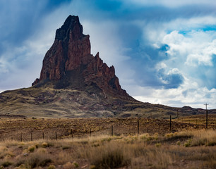Agathla Peak near Kayenta Arizona