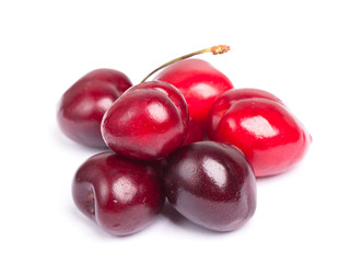 Heap of cherries