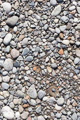 gravel on the road as a background. texture