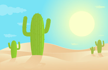 Sand Desert Landscape