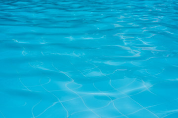 Fototapeta na wymiar Blue swimming pool background