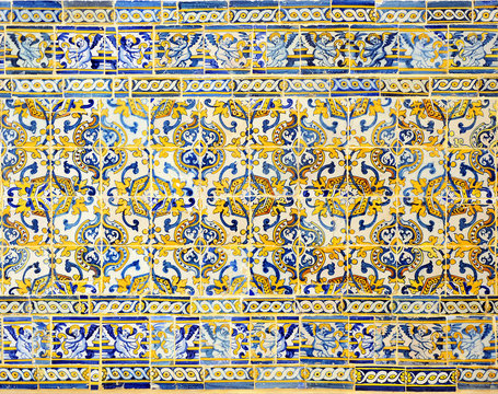 Azulejo portugu&eacute;s de padrao