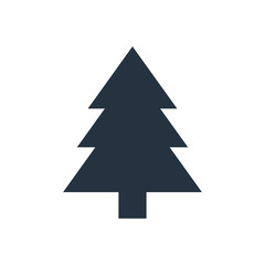 fir tree icon - travel 100 set