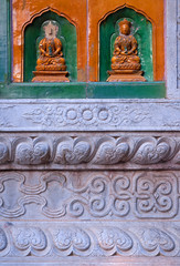 China, Beijing detail of an imperial palace