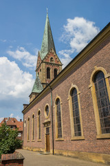 Fototapeta na wymiar Bonifatius church in the historical center of Lingen