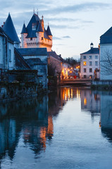 Obraz premium The Royal City of Loches (France).