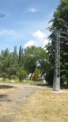 Fototapeta premium Camino por el campo.