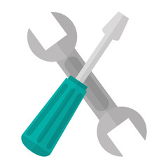 screwdriver and wrench