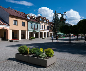 Kysucke Nove Mesto Main Square, Kysuce