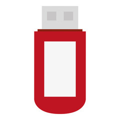 red white and grey usb