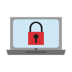 laptop with safety lock