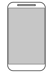 cellphone with five buttons