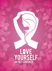 Cancer design illustration