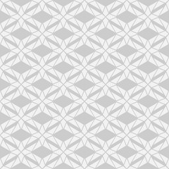 Fototapeta premium Seamless geometry pattern texture in monochrome background