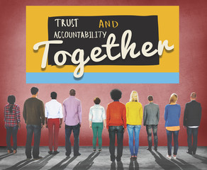 Together Team Community Unity Society Friends Concept