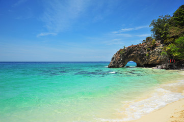 Plakat Beach on Tropical Islands at Summer Season