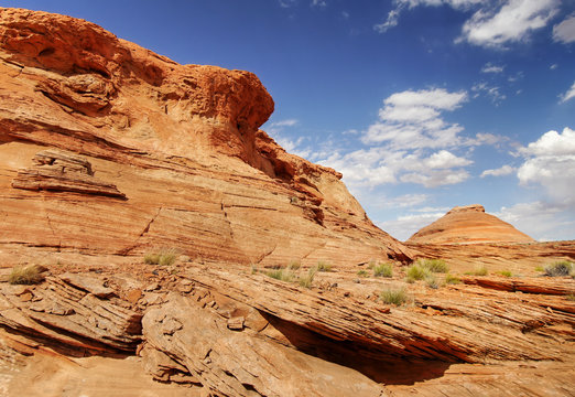 Wild Utah desert landscape, USA