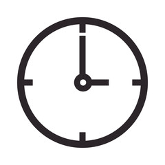 minimalistic clock icon