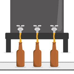 Beer design. illuistration