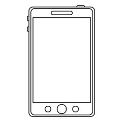 black line cellphone