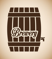 Beer design. illuistration