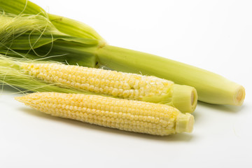 ベビーコーン 3本 皮付き