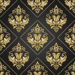 Seamless Vector Wallpaper in the Style of Baroque