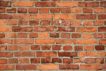 Brick textured wall background image