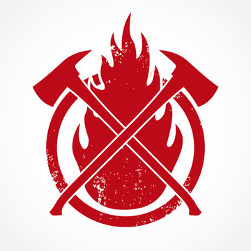 fireman axe symbol 