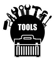 Tools design. illuistration