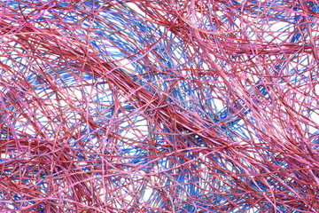 Colored cables and wires