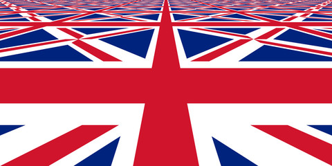 United Kingdom Flag Background Graphic