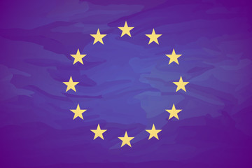 Brexit Flag Background Graphic Illustration Painted