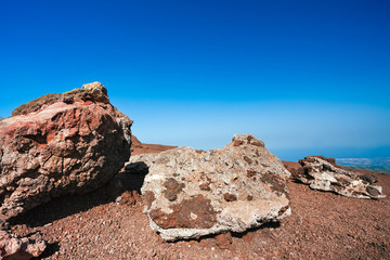 Volcanic rock on Etna, Italy