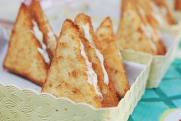 fried sandwiches tasty