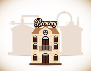 Beer design. illuistration