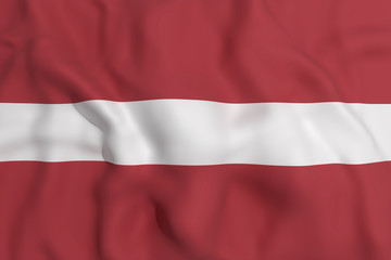 Fototapeta na wymiar Letonia flag