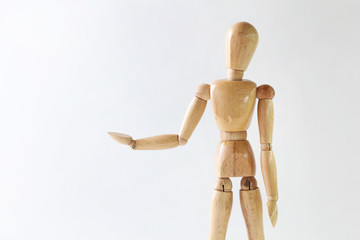 案内　モデル人形