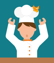 Chef design. illuistration